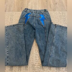 Free People Lightning Bolt Jeans (25)